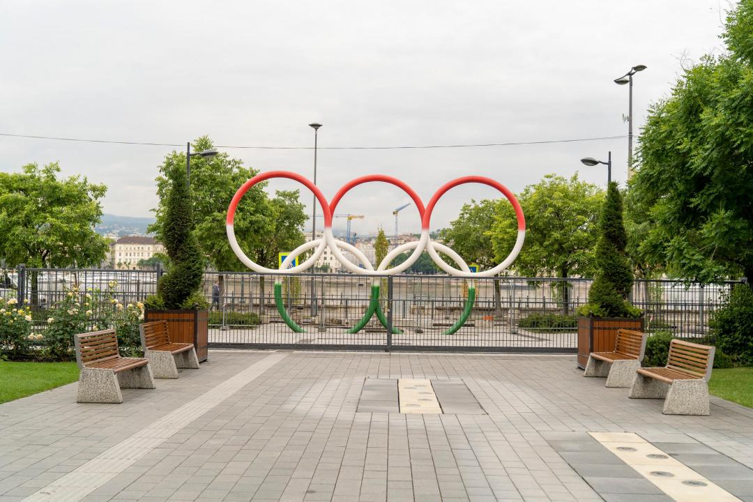 The Olympic Memorial and the Wall of Olympic Athletes in Olimpia Park